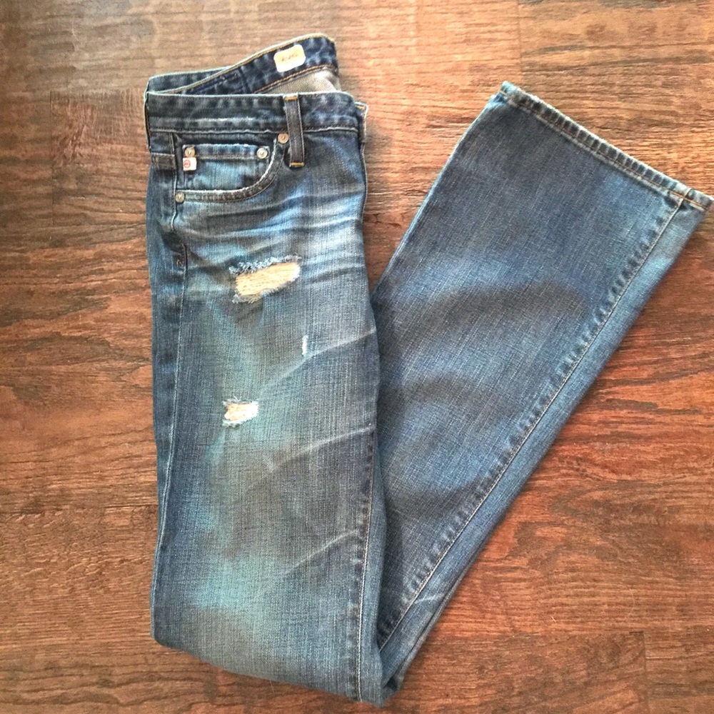 58 AG Adriano Goldschmied ‘Angel’ Boot Cut Jeans - Picture 5 of 8